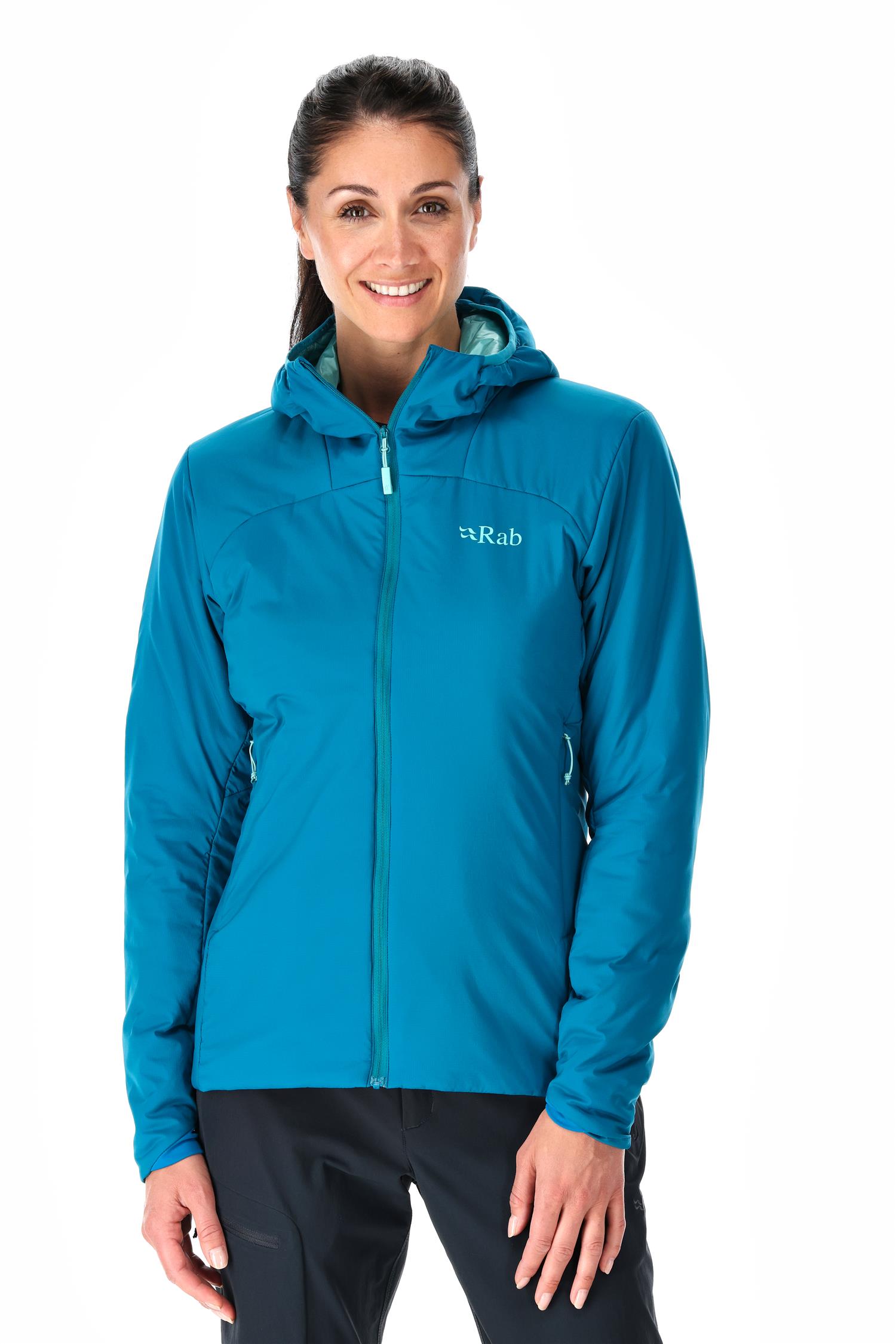 Rab-Xenair Alpine Light Jakke m-hette Dame Blå-QIP-02-Sporten Bagn-4
