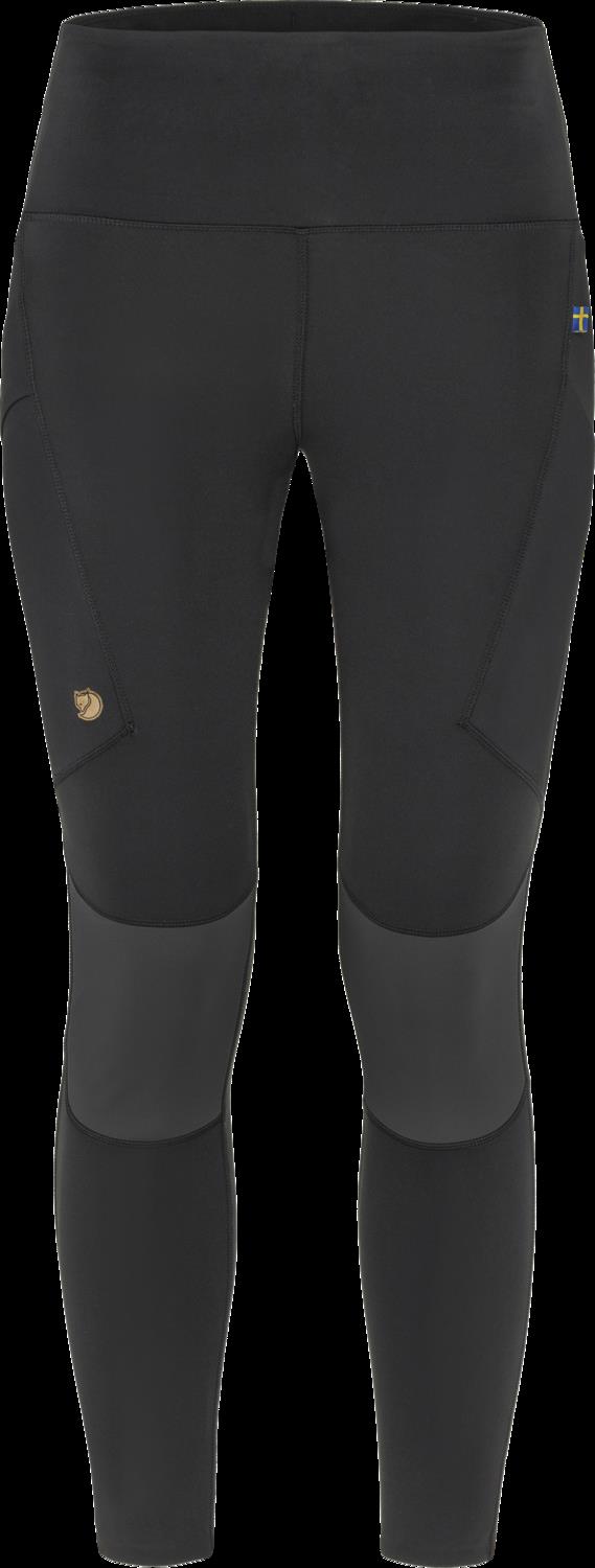 Fjällräven-Abisko Trekking Tights Pro Dame Sort-84771-Sporten Bagn-3