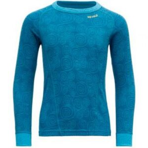 Devold Duo Active Trøye Barn Blå