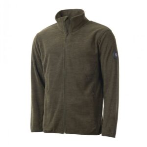 Geilo Fleecejakke Herre u/hette Mørk Oliven