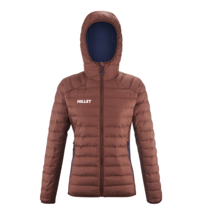 MILLET Fitz Roy Warm Hoodie Dame Burgunder