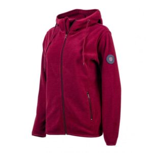 MoveOn Geilo Dame Fleecejakke m/hette Plomme