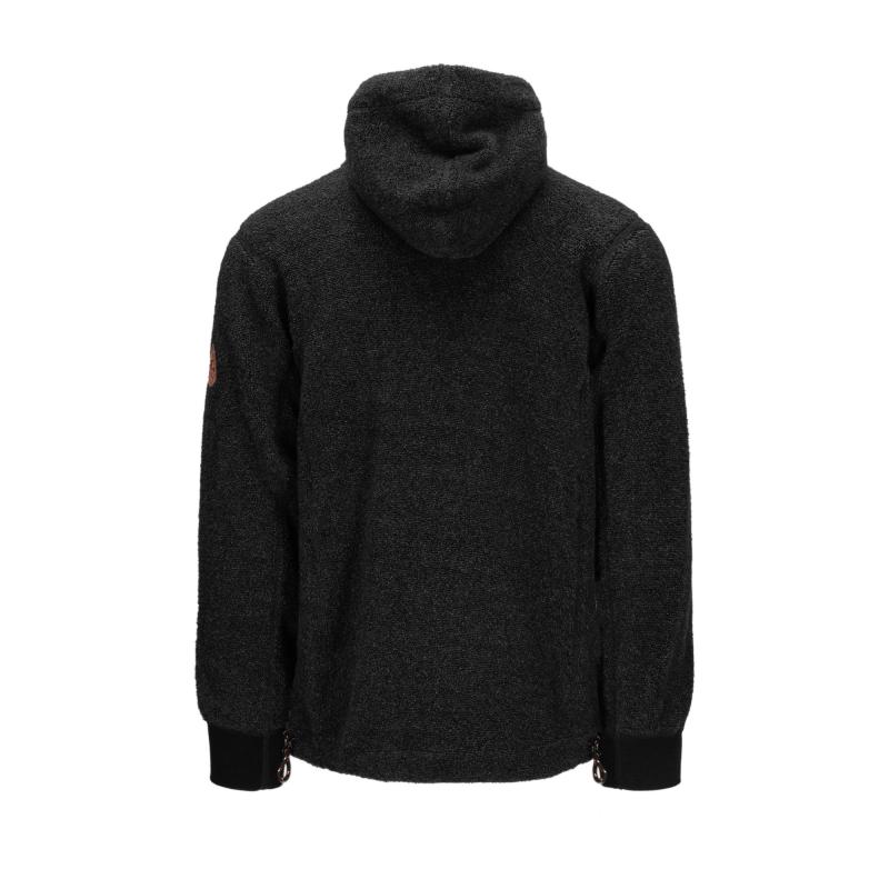 Aclima Reborn Terry Pullover Unisex Sort - Bilde 7