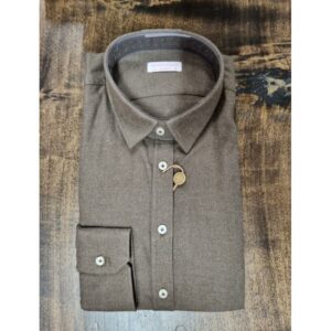 Monte Napoleone Dame Skjorte Cacao Brun