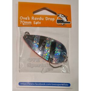 Ove's Ravdu Drop 70mm Sølv