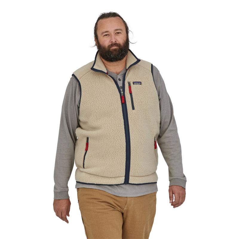 Patagonia Retro Pile Vest Herre Hvit - Bilde 10