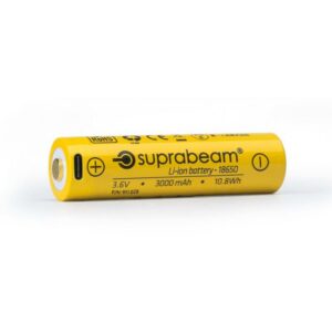 Suprabeam Batteri Li-ion celle 18650 3.000mAh
