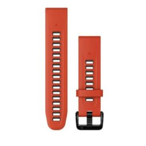 GARMIN GuickFit 20 Watch Band Flame Red Graphite