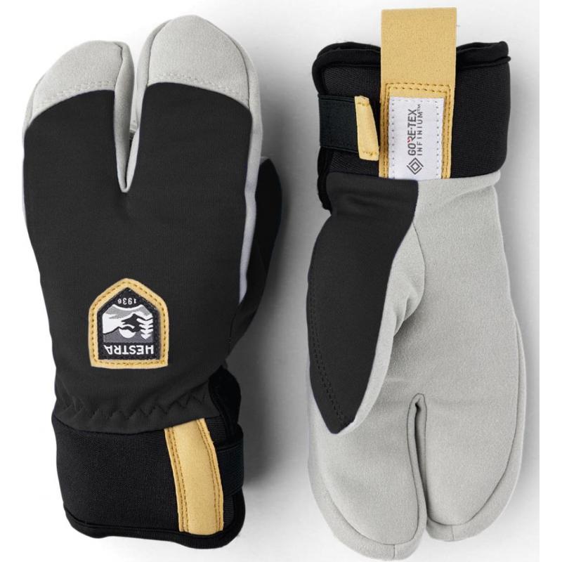 Hestra Wool Terry Junior Splitt Vott Sort