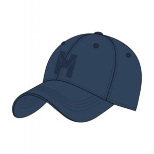 MIllet M Baseball Cap Dark Denim MIV10100 N0395 Sporten Bagn 1
