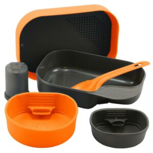 Wildo Wildo  TALLRIKSLÅDA ORIGINAL KOMPL. APPELSIN/GRÅ